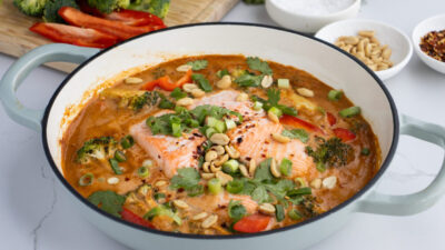 One-Pan Red Curry Salmon – JSHealth